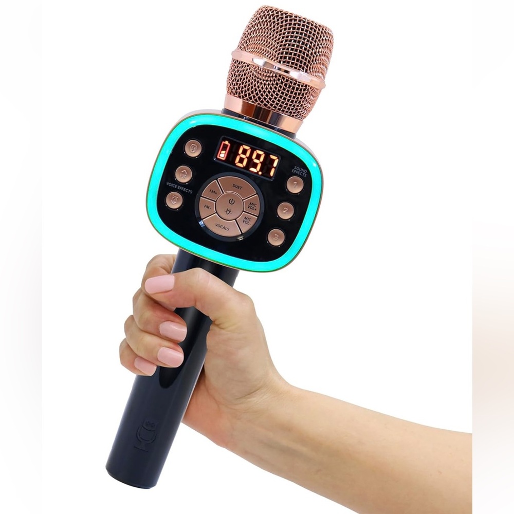 NWT Carpool Karaoke Machine for Kids & Adults, Carpool Karaoke The Mic 2.0 - Wir